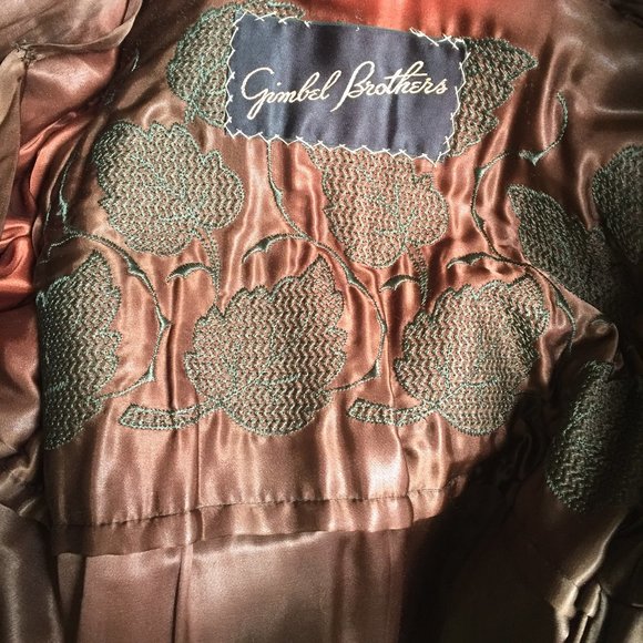 VINTAGE 1950 MOUTON COAT - Picture 4 of 6